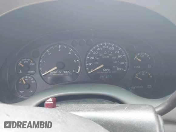2002 Chevrolet Blazer LS with VIN 1GNCS13W12K140165, listed as a IAAI auction lot 42912485 with 247,677 mi miles and . Bid and sale history available at DreamBid. Image 7.