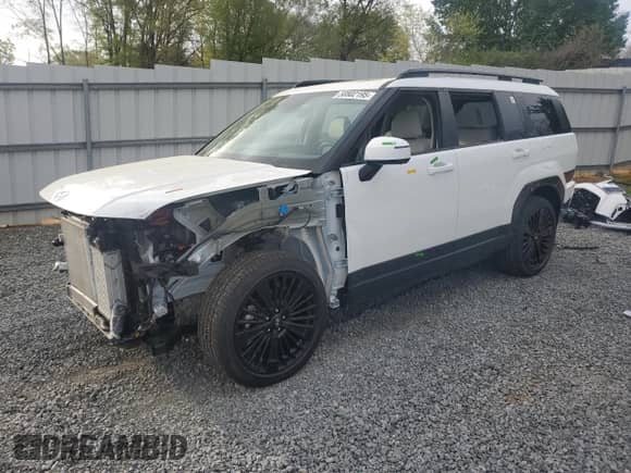 2025 Hyundai Santa Fe Calligraphy с VIN 5NMP54G17SH030623, выставлен на аукционе Copart как лот 50802195 с пробегом 3 076 миль миль и Списание • Salvage title. История ставок и продаж доступна на DreamBid. Изображение 1.