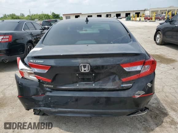 2019 Honda Accord EX-L с VIN 1HGCV3F51KA021375, выставлен на аукционе Copart как лот 59326445 с пробегом 54 928 миль миль и Списание • Salvage title. История ставок и продаж доступна на DreamBid. Изображение 6.