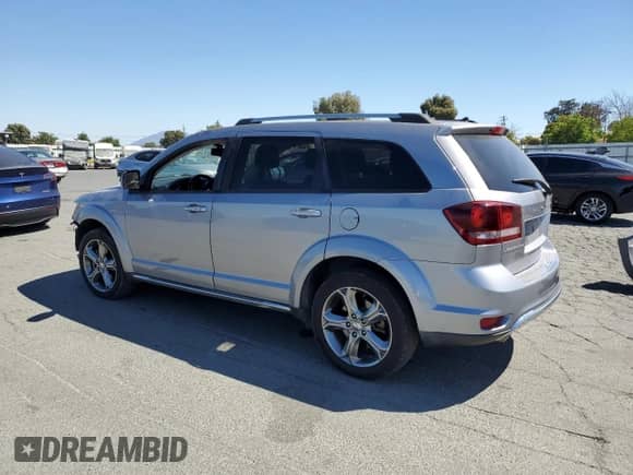 2017 Dodge Journey Crossroad Plus with VIN 3C4PDCGG7HT594611, listed as a Copart auction lot 67147415 with Not provided miles and Salvage title. Bid and sale history available at DreamBid. Image 2.