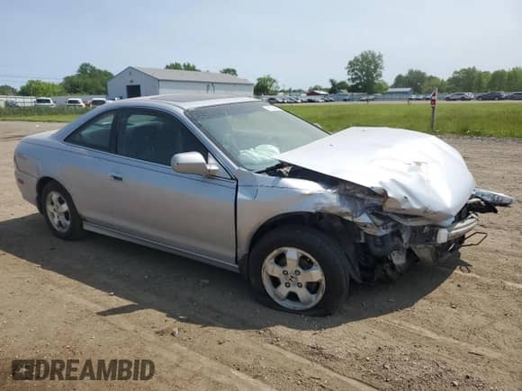 2001 Honda Accord EX with VIN 1HGCG32521A022310, listed as a Copart auction lot 59130485 with 175,668 mi miles and Salvage title. Bid and sale history available at DreamBid. Image 4.