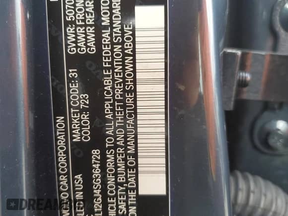 2025 Volvo S60 Core z VIN 7JRL12GJ4SG364728, wystawiony jako Copart lot #46180865 z przebiegiem 7 483 mil mil oraz Czysty tytuł • Clean title. Historia ofert i sprzedaży dostępna na DreamBid. Obrazek 12.