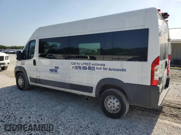 2016 Ram ProMaster Cargo с VIN 3C6TRVPG3GE125117, выставлен на аукционе Copart как лот 65015005 с пробегом 137 564 миль миль и Списание • Salvage title. История ставок и продаж доступна на DreamBid. Изображение 2.