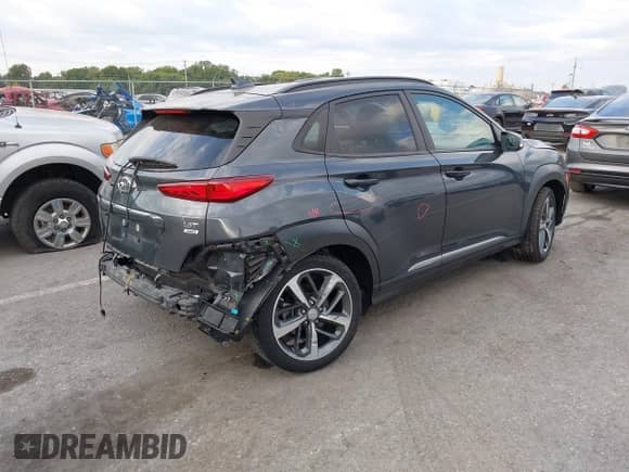 2021 Hyundai Kona Limited с VIN KM8K3CA50MU689804, выставлен на аукционе IAAI как лот 43178364 с пробегом 37 994 миль миль и . История ставок и продаж доступна на DreamBid. Изображение 4.