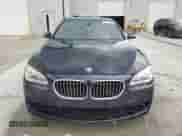 2014 BMW 7 Series 750i xDrive with VIN WBAYB6C53ED224559, listed as a Copart auction lot 58124485 with 114,753 mi miles and Salvage title. Bid and sale history available at DreamBid. Image 5.