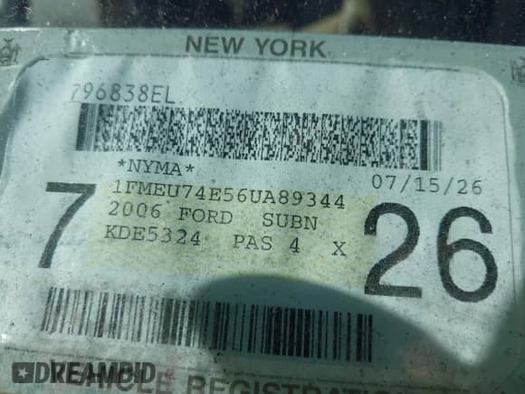 2006 Ford Explorer Eddie Bauer с VIN 1FMEU74E56UA89344, выставлен на аукционе IAAI как лот 43459862 с пробегом 126 650 миль миль и . История ставок и продаж доступна на DreamBid. Изображение 12.