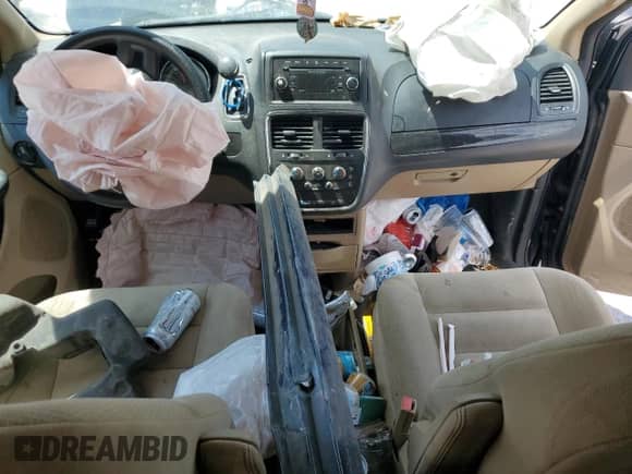 2016 Dodge Grand Caravan SE with VIN 2C4RDGBG3GR101774, listed as a Copart auction lot 66328095 with Not provided miles and Salvage title. Bid and sale history available at DreamBid. Image 8.