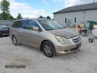 2007 Honda Odyssey EX-L с VIN 5FNRL38767B074942, выставлен на аукционе IAAI как лот 43072140 с пробегом 273 024 миль миль и . История ставок и продаж доступна на DreamBid. Изображение 1.