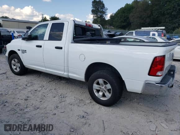 2023 Ram 1500 Tradesman z VIN 1C6RR7FTXPS542235, wystawiony jako Copart lot #70631545 z przebiegiem 66 573 mil mil oraz Szkoda całkowita • Salvage title. Historia ofert i sprzedaży dostępna na DreamBid. Obrazek 2.