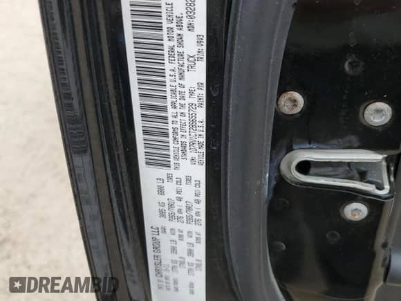 2011 Ram 1500 ST with VIN 1D7RV1CT2BS655729, listed as a Copart auction lot 74224984 with 147,345 mi miles and Salvage title. Bid and sale history available at DreamBid. Image 12.