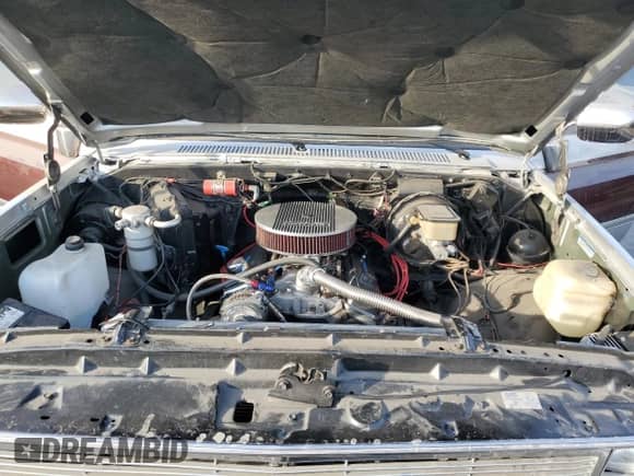 1986 Chevrolet Blazer with VIN 1G8EK18L6GF175066, listed as a Copart auction lot 43594865 with 34,731 mi miles and Salvage title. Bid and sale history available at DreamBid. Image 12.