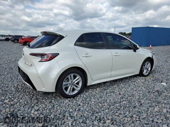 2019 Toyota Corolla SE with VIN JTNK4RBE6K3010376, listed as a Copart auction lot 84895595 with 36,293 mi miles and Non repairable. Bid and sale history available at DreamBid. Image 3.