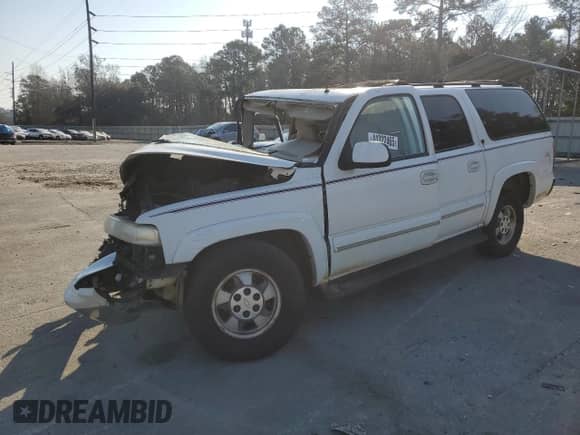 2002 Chevrolet Suburban LS с VIN 1GNFK16Z02J206522, выставлен на аукционе Copart как лот 44322465 с пробегом Не указан миль и Списание • Salvage title. История ставок и продаж доступна на DreamBid. Изображение 1.