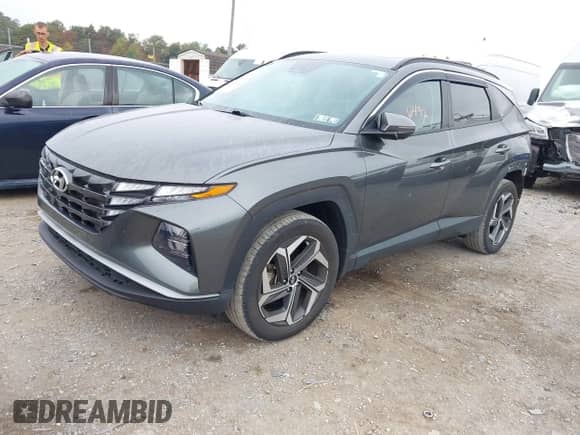 2023 Hyundai Tucson SEL with VIN 5NMJFCAE1PH262358, listed as a IAAI auction lot 43276432 with 26,150 mi miles and . Bid and sale history available at DreamBid. Image 17.