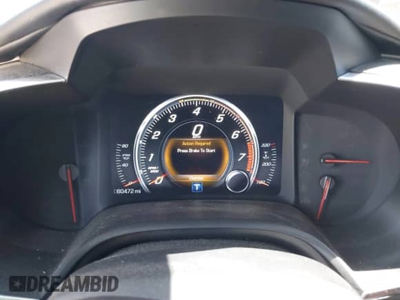 2014 Chevrolet Corvette Z51 3LT with VIN 1G1YM2D76E5105249, listed as a IAAI auction lot 42374805 with 60,472 mi miles and . Bid and sale history available at DreamBid. Image 7.