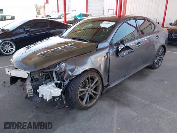 2012 Lexus IS 250 with VIN JTHBF5C20C5166915, listed as a IAAI auction lot 42864176 with 110,816 mi miles and . Bid and sale history available at DreamBid. Image 2.