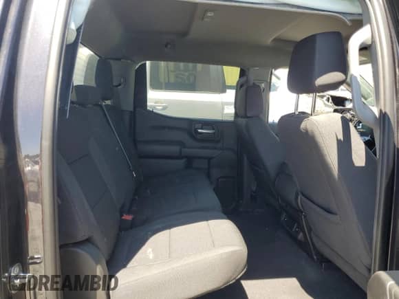2022 Chevrolet Silverado 1500 Custom with VIN 3GCPABEK9NG537647, listed as a Copart auction lot 66660225 with 40,840 mi miles and Salvage title. Bid and sale history available at DreamBid. Image 10.
