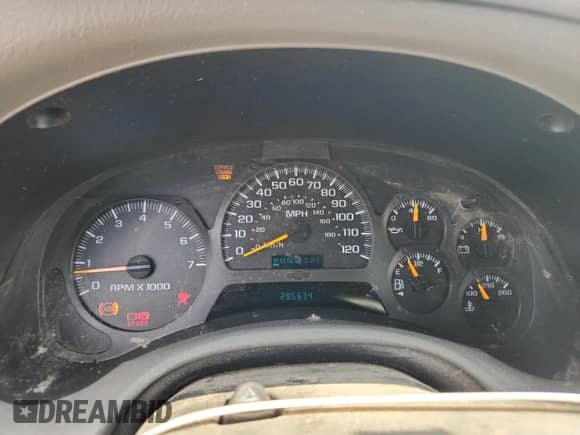 2003 Chevrolet TrailBlazer LS с VIN 1GNDS13S332222417, выставлен на аукционе Copart как лот 80895495 с пробегом 295 634 миль миль и Списание • Salvage title. История ставок и продаж доступна на DreamBid. Изображение 9.