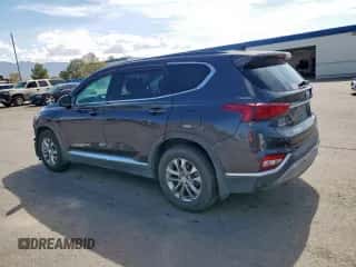 2020 Hyundai Santa Fe SEL with VIN 5NMS33ADXLH246240, listed as a Copart auction lot 85876955 with 130,681 mi miles and Salvage title. Bid and sale history available at DreamBid. Image 2.
