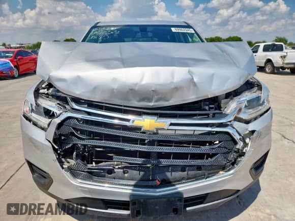 2019 Chevrolet Traverse LS with VIN 1GNERFKW3KJ250062, listed as a Copart auction lot 69962845 with 110,568 mi miles and Salvage title. Bid and sale history available at DreamBid. Image 5.
