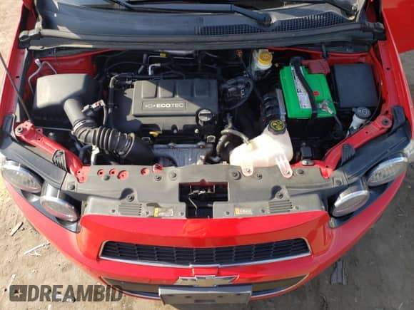 2016 Chevrolet Sonic LTZ with VIN 1G1JE5SB8G4159569, listed as a Copart auction lot 81649135 with 77,961 mi miles and Salvage title. Bid and sale history available at DreamBid. Image 11.