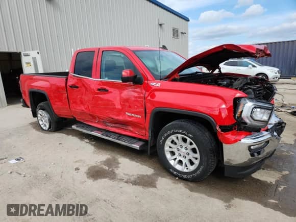 2018 GMC Sierra 1500 SLE z VIN 1GTV2MEC2JZ297182, wystawiony jako Copart lot #71278245 z przebiegiem 44 465 mil mil oraz Nie do naprawy • Non repairable. Historia ofert i sprzedaży dostępna na DreamBid. Obrazek 4.