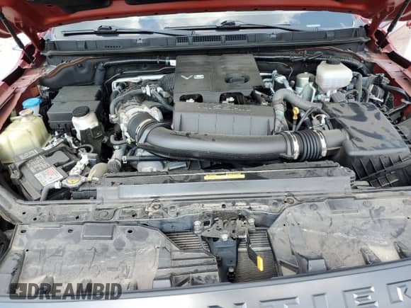 2023 Nissan Frontier Pro-4X with VIN 1N6ED1EK3PN623567, listed as a Copart auction lot 68628445 with 17,892 mi miles and Salvage title. Bid and sale history available at DreamBid. Image 11.