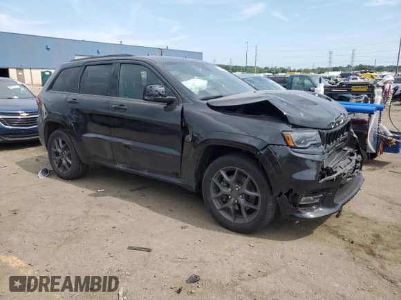 2020 Jeep Grand Cherokee Limited X with VIN 1C4RJFBT1LC254169, listed as a Copart auction lot 68414185 with 52,302 mi miles and Non repairable. Bid and sale history available at DreamBid. Image 4.