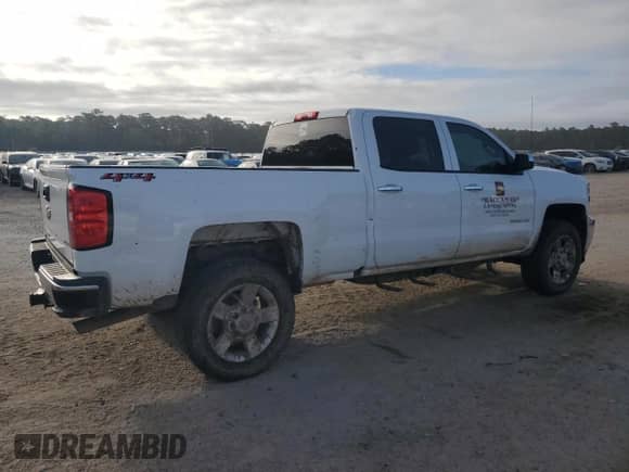 2019 Chevrolet Silverado 2500HD Work Truck z VIN 1GC1KREG1KF179755, wystawiony jako Copart lot #81480725 z przebiegiem 153 833 mil mil oraz Szkoda całkowita • Salvage title. Historia ofert i sprzedaży dostępna na DreamBid. Obrazek 3.
