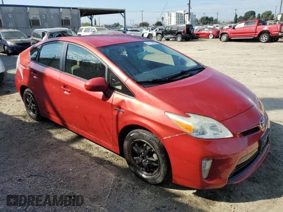 2014 Toyota Prius Two with VIN JTDKN3DU4E1770695, listed as a Copart auction lot 83753635 with 252,530 mi miles and Salvage title. Bid and sale history available at DreamBid. Image 4.
