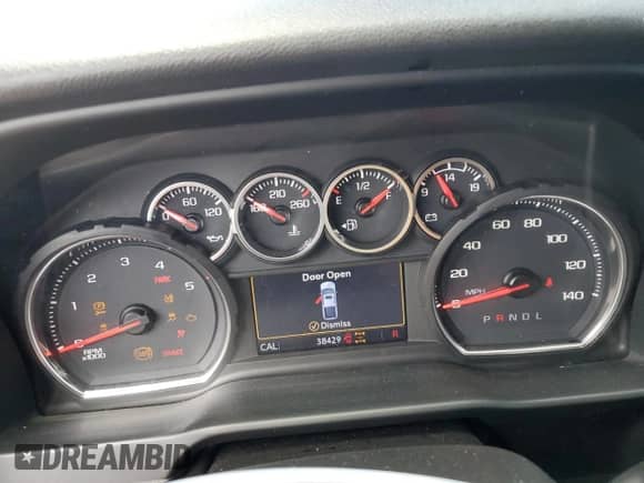 2022 Chevrolet Silverado 2500 with VIN 2GC1YMEY9N1202270, listed as a Copart auction lot 55634855 with 38,429 mi miles and Salvage title. Bid and sale history available at DreamBid. Image 9.