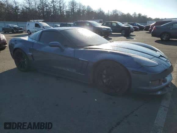 2011 Chevrolet Corvette Grand Sport 1LT with VIN 1G1YP2DW3B5104800, listed as a Copart auction lot 89219385 with 71,753 mi miles and Salvage title. Bid and sale history available at DreamBid. Image 4.