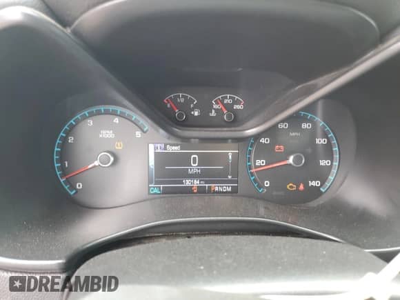 2016 Chevrolet Colorado 4WD Z71 with VIN 1GCPTDE1XG1271330, listed as a Copart auction lot 56145625 with 130,184 mi miles and Salvage title. Bid and sale history available at DreamBid. Image 9.