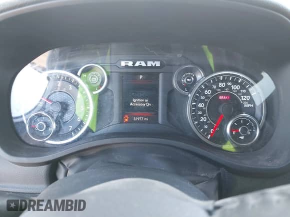 2022 Ram 1500 Big Horn with VIN 1C6SRFMT4NN422666, listed as a IAAI auction lot 43389257 with 51,977 mi miles and . Bid and sale history available at DreamBid. Image 7.