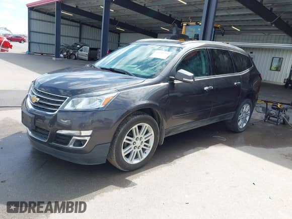 2014 Chevrolet Traverse LT with VIN 1GNKVGKD4EJ188176, listed as a IAAI auction lot 43255799 with 135,396 mi miles and . Bid and sale history available at DreamBid. Image 19.