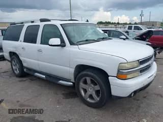 2006 Chevrolet Suburban LTZ with VIN 3GNFK16UX6G122798, listed as a IAAI auction lot 42681960 with 312,480 mi miles and . Bid and sale history available at DreamBid. Image 1.