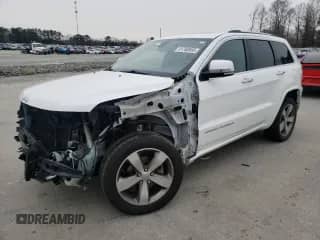 2016 Jeep Grand Cherokee High Altitude with VIN 1C4RJFCT6GC338945, listed as a Copart auction lot 41768565 with 204,051 mi miles and Salvage title. Bid and sale history available at DreamBid. Image 1.