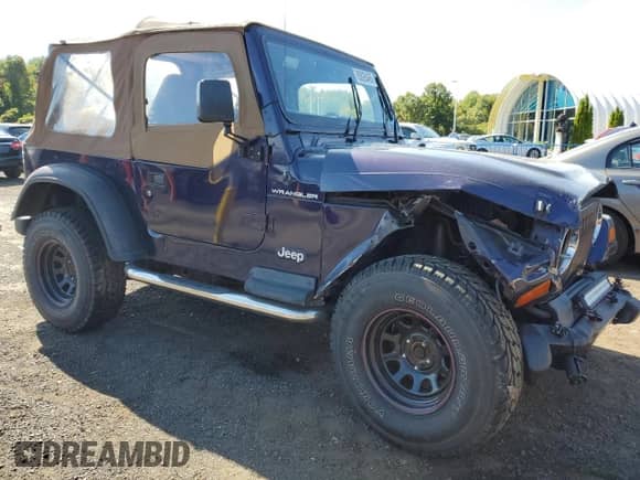 1998 Jeep Wrangler SE z VIN 1J4FY29P6WP730343, wystawiony jako Copart lot #80828465 z przebiegiem 139 129 mil mil oraz Szkoda całkowita • Salvage title. Historia ofert i sprzedaży dostępna na DreamBid. Obrazek 4.