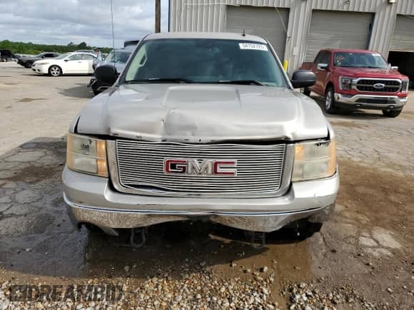 2007 GMC Sierra 1500 SLE1 with VIN 1GTEC19C77Z509816, listed as a Copart auction lot 54752725 with 194,520 mi miles and Salvage title. Bid and sale history available at DreamBid. Image 5.