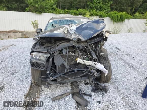 2018 Dodge Durango SXT with VIN 1C4RDJAGXJC279843, listed as a Copart auction lot 57187615 with Not provided miles and Salvage title. Bid and sale history available at DreamBid. Image 5.
