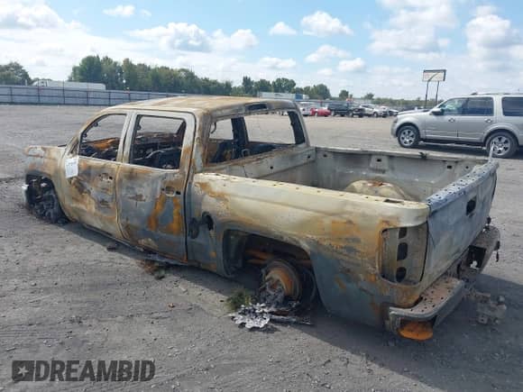 2014 Chevrolet Silverado 1500 Work Truck with VIN 3GCUKPEC4EG206934, listed as a IAAI auction lot 43392038 with Not provided miles and . Bid and sale history available at DreamBid. Image 3.