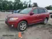2012 Hyundai Santa Fe Limited with VIN 5XYZK3AB3CG112874, listed as a Copart auction lot 67554055 with 100,203 mi miles and Salvage title. Bid and sale history available at DreamBid. Image 1.
