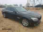 2010 BMW 7 Series 750i xDrive with VIN WBAKC6C57ACL67534, listed as a Copart auction lot 51488665 with 139,400 mi miles and Salvage title. Bid and sale history available at DreamBid. Image 4.