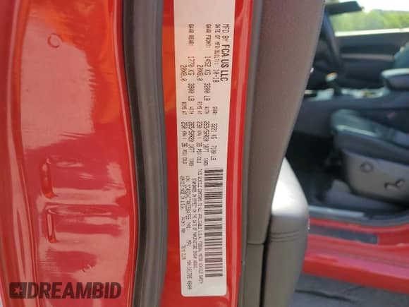 2019 Dodge Durango R/T with VIN 1C4SDHCT4KC584759, listed as a Copart auction lot 64236915 with 94,570 mi miles and Salvage title. Bid and sale history available at DreamBid. Image 14.