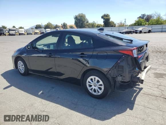 2020 Toyota Prius L Eco with VIN JTDKARFU5L3126006, listed as a Copart auction lot 71543415 with 109,521 mi miles and Salvage title. Bid and sale history available at DreamBid. Image 2.