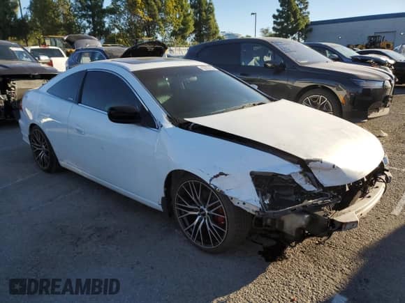 2003 Honda Accord EX с VIN 1HGCM726X3A027444, выставлен на аукционе Copart как лот 82602155 с пробегом 340 275 миль миль и Списание • Salvage title. История ставок и продаж доступна на DreamBid. Изображение 4.