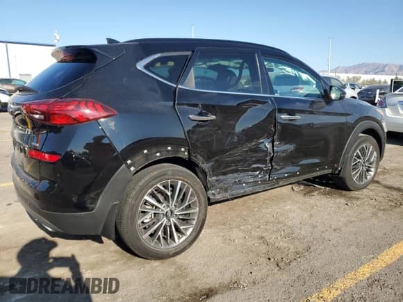 2021 Hyundai Tucson Limited with VIN KM8J3CAL0MU351314, listed as a Copart auction lot 71071365 with 34,137 mi miles and Salvage title. Bid and sale history available at DreamBid. Image 3.