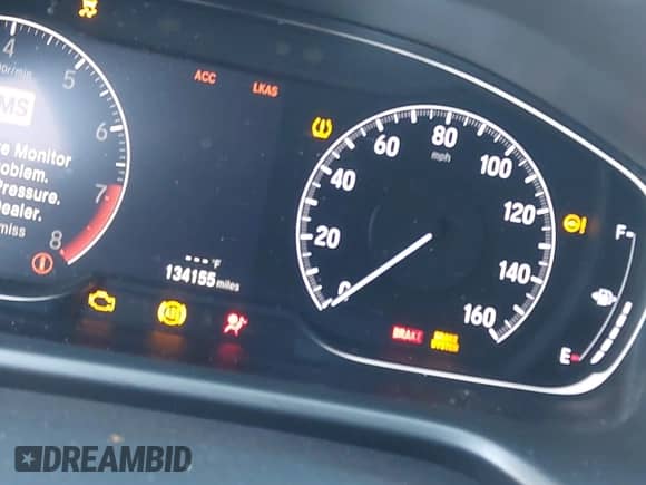 2019 Honda Accord Sport with VIN 1HGCV2E34KA007724, listed as a IAAI auction lot 43461286 with 134,155 mi miles and . Bid and sale history available at DreamBid. Image 15.