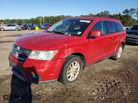 2015 Dodge Journey SXT with VIN 3C4PDCBB9FT566141, listed as a Copart auction lot 82573725 with 130,280 mi miles and Clean title. Bid and sale history available at DreamBid. Image 1.