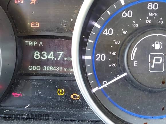 2011 Hyundai Sonata SE with VIN 5NPEC4AC0BH228177, listed as a IAAI auction lot 43039043 with 308,436 mi miles and . Bid and sale history available at DreamBid. Image 7.